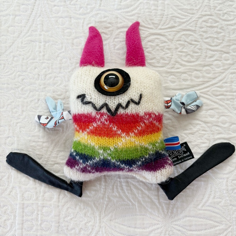 Skrimskli Unique Handmade Icelandic Wool Monster‎